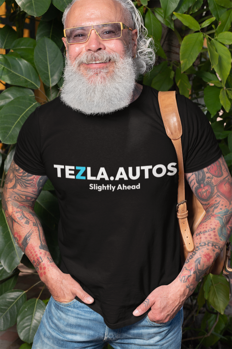 TEZLA.AUTOS black t-shirt